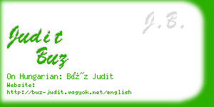 judit buz business card